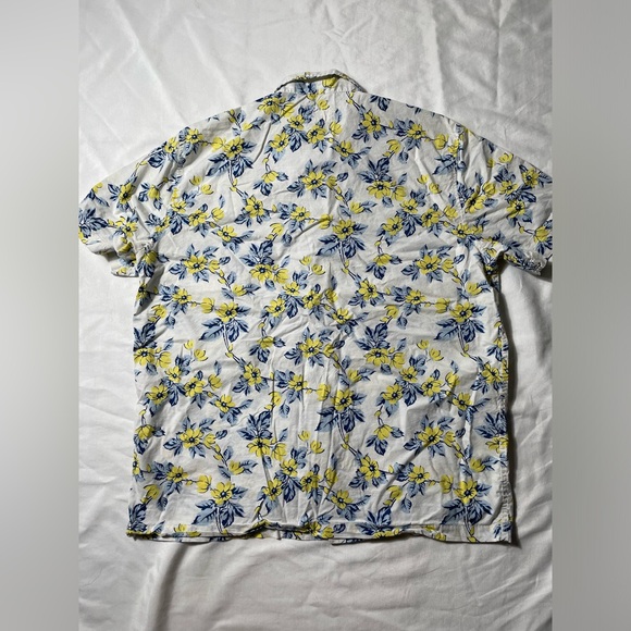 Denim and Supply Ralph Lauren Floral Hawaiian Print Button down shirt men Sz XL - Picture 5 of 8